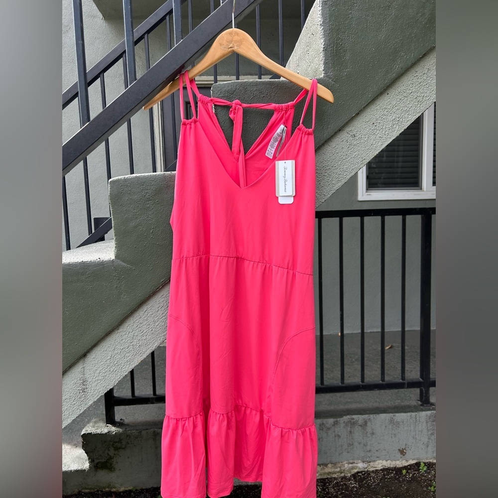 NWT Tommy Bahama Pearl Double Strap Spa Dress Size Large Resortwear Swim Beach